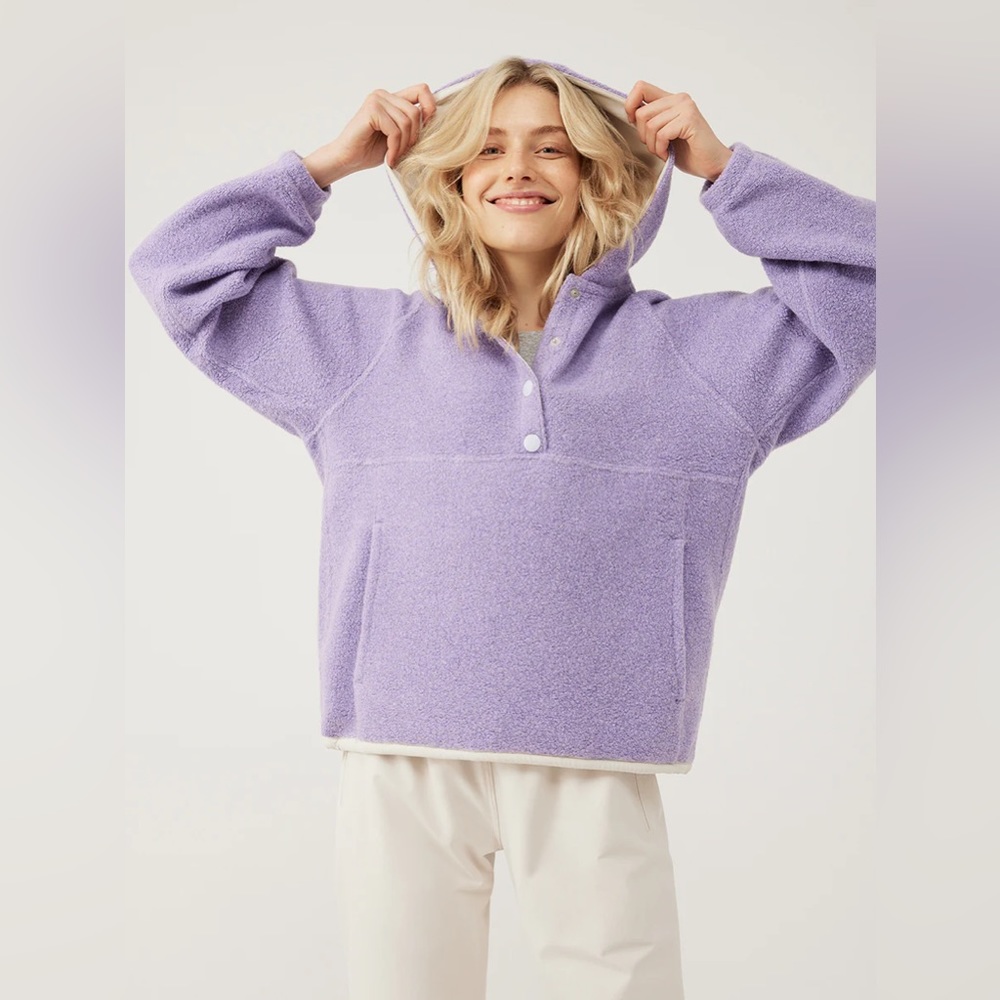 Outdoor Voices MegaFleece Snap Up Hoodie